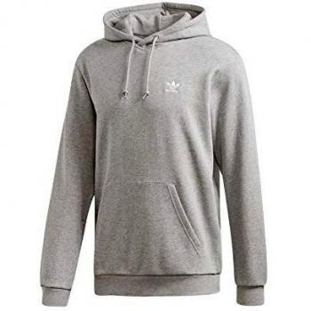 adidas Essential Hoody Sweatshirt, Hombre, Medium Grey Heather, L