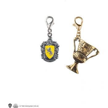 Llavero de Peluche Cinereplicas - Set de 2 Charms Escudo y Taza