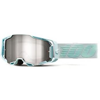 Gafas de Cross 100% Armega con Lente Fargo Espejo Plateado