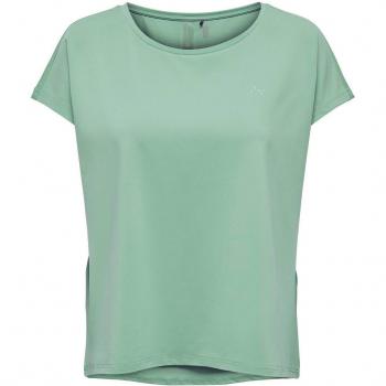 Camiseta Only Play Onpaubree Noos, bat loose, color frosty green, para mujer