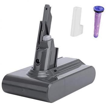 GLOSSE Batería de Repuesto de 4000 mAh para Dyson V7 Batería de Litio de Repuesto para Dyson V7 Motorhead Pro, V7 Trigger, V7 Animal, V7 Fluffy, V7 Mattress, V7 Car+Boat, V7 Absolute + Filtro