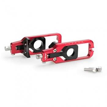Tensor de Cadena Puig 20695R para Yamaha - Unisex - Color Rojo