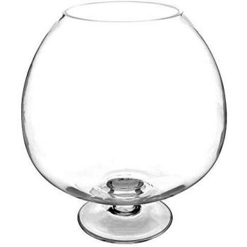 Copa de balón en pie de vidrio H32 cm Atmosphera