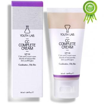 Crema CC Completa SPF30 Piel Normal a Seca 40ml - Youth Lab
