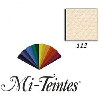Papel Canson Mi Teintes 50x65 cm 112 Coquilla - Papel de dibujo, tamaño 500 x 650 mm, color beige pastel