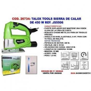Talox tools sierra de calar 450 w js5506