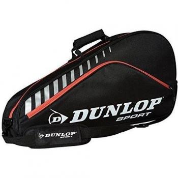 Dunlop Club da 3 Raquetero de 3 Raquetas, Unisex, Negro, Termo de 3