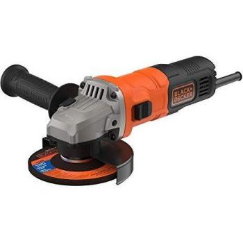 BLACK+DECKER BEG010, Amoladora 115 mm, 710 W, 12.000 RPM