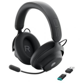 Auriculares Gaming Inalámbricos Alienware Pro con Cancelación de Ruido, Diadema, USB Tipo-C, Bluetooth, hasta 75 horas de autonomía - Negro