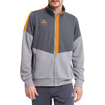 Erima Worker Squad Jacket Slate Grey / Monument Grey / New Orange M male