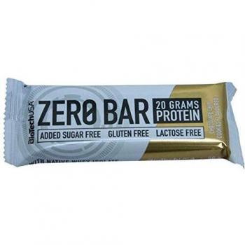 BioTech USA - Zero Bar, 10 x 50g Galletas con chispas de chocolate