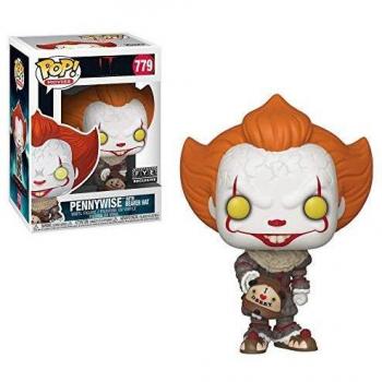 Figurita Funko Pop Movies: IT Capítulo 2 - Pennywise con Sombrero de Castor - Edición Especial Exclusiva