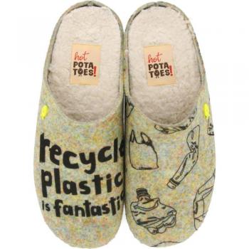 Gioseppo Zapatillas de Estar por Casa Hot Potatoes Lungau 64631 Gris para Mujer