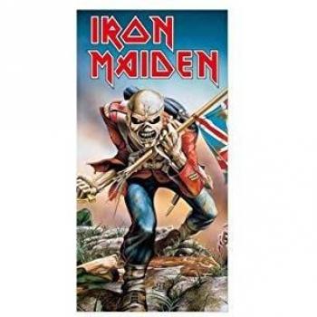 Iron Maiden Toalla de Playa de algodón, Multicolor, 150 x 75 cm