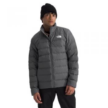 Chaqueta de plumas para hombre The North Face Aconcagua 3, color gris oscuro (Smoked Pearl), talla M