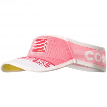 Compressport Ultralight - Visera unisex, color rosa fluor, talla única