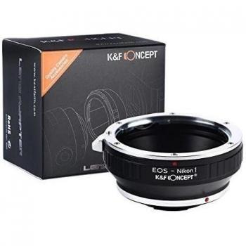 K&F Concept - Adaptador de Enfoque Manual, Compatibles con Lentes de Canon EOS