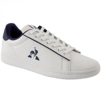 Le Coq Sportif Court Clean Sneakers - Pure White/Black, Size 40