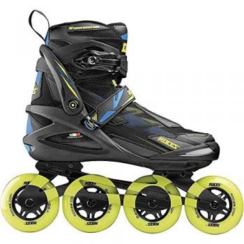 Roces Patines En Línea Helium II TIF, Unisex-Adult, Color Negro-Lima, Talla 46