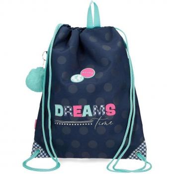 Mochila Saco Movom Dreams time con diseño de estrellas y asa ajustable