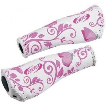 BBB Grip Ergofix BHG-17, 135mm, White/Pink