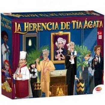 Bizak La Herencia de Tía Ágata Juego de Mesa