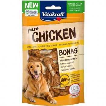 Vitakraft CHICKEN Rollitos de Pollo para Perros - Pack Económico 3 x 80 g
