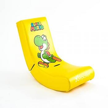 Silla Gamer Subsonic Junior Batman - Ergonomica, Licencia Oficial, Negra y Amarilla