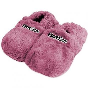 Zapatillas térmicas Pantuflas de granos para el microondas y el horno talla M / EU36-40 zarzamora - Zapatillas para microondas Pantuflas térmicas