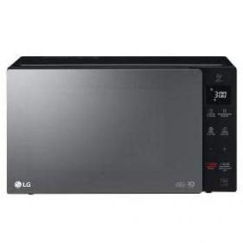 LG MS2535GIR Microondas con Tecnología Smart Inverter, 25 litros de capacidad, diseño en color negro, función de cocción uniforme, control táctil y fácil limpieza