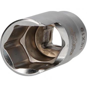 Llave de vaso angular especial 3/8'' para uniones de tubos, 19 mm - KS Tools 460.5089