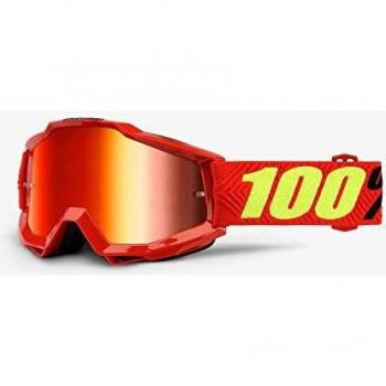 100 Percent ACCURI Goggle Saarinen - Mirror Red Lens