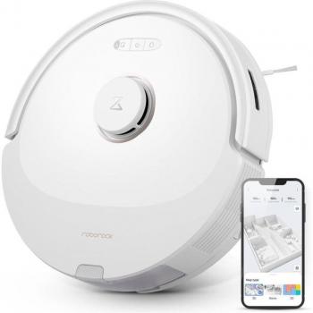 Roborock Q8 Max Robot Vacuum and Mop Cleaner White