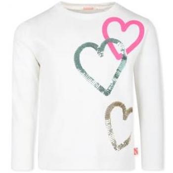 Camiseta Billieblush U20484 Blanca para Niña