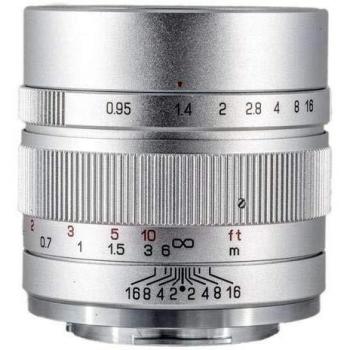 Zhongyi Mitakon Speedmaster 35mm f/0 95 Mark II Lens for Sony E Mirrorless Cameras - Silver