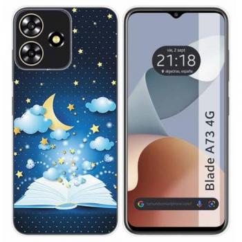 Funda de Silicona para Zte Blade A73 4G con Diseño de Libro y Dibujos