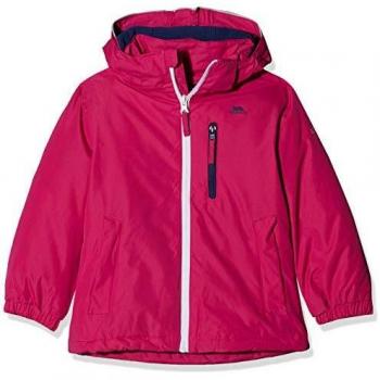 Trespass Chaqueta de invierno acolchada cálida Heddar para niños con capucha desmontable
