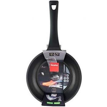Metaltex 3106220000 Sarten Aluminio Fundido, Negro