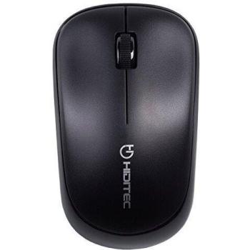 HIDITEC MOU010001 Ratón Inalambrico, 1000 dpi, negro