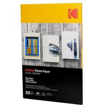 Kodak 5740512 - Papel fotográfico, A4, 180 g, 20 hojas
