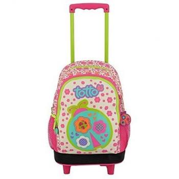 Totto MA03MKT002-1610V-8B3 Mochila Escolar con Ruedas, Poliya, Multicolor