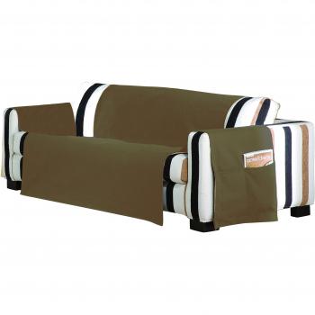 Eysa Lona Liso Funda de Sofa 2 plazas Col. 17-Marron