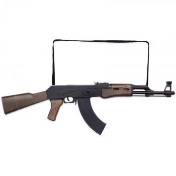 Gonher 137/6 - Ametralladora AK 47, en metal con imitación de madera fabricada en plástico, Multicolor