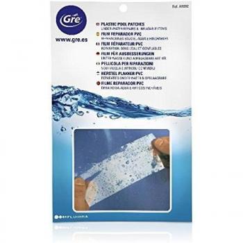 Gre AR202 - Film Reparador de PVC para Liner de Piscina, 5 Unidades