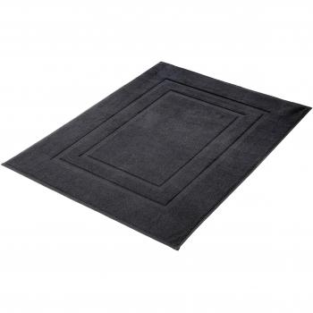 Kleine Wolke 3006912377 Plaza-Alfombrilla de baño de algodón 60 x 80 cm, Color Gris