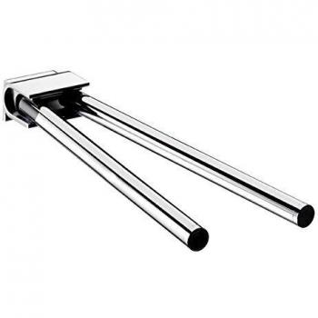Toallero Emco Sistema 2 Doble Brazo Giratorio 346 mm Cromado