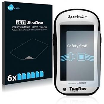 savvies Protector Pantalla Compatible con CompeGPS TwoNav Sportiva2+