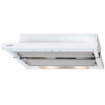 Cata |Campana Extractora | Modelo TEL-6040 WH | Campana Telescópica | 3 Niveles de Extracción | Ancho