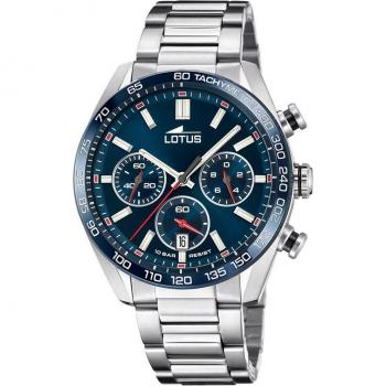 Reloj Lotus Chrono 18916/4 Hombre Acero Plateado