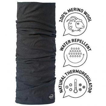 Wind X Treme Merino Wool - Tubular Unisex, Color Gris, Talla única